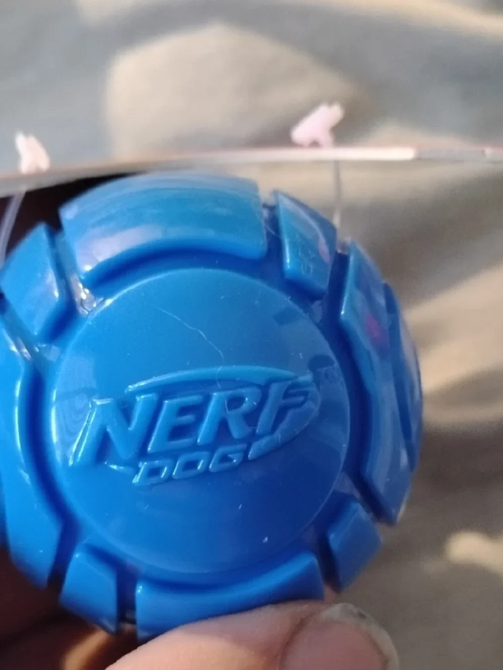 Nerf X-Tra Bounce Dog Balls - Red Orange Blue